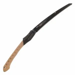 Silky Bigboy Professional 2000 - Outback Edition with a serrated blade and a wooden handle.