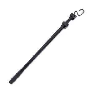 A JRB Maverick Pole with a foam handle on one end and a hook on the other. The rod features adjustable segments secured with clamps.