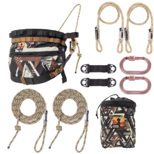 Ape Canyon Outfitters Wood Deluxe Saddle Kit WTFCAMO