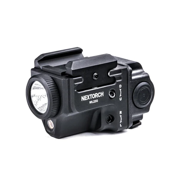 NEXTORCH 650 Lumens Sub-compact Rechargeable Tactical Light with Laser Sight